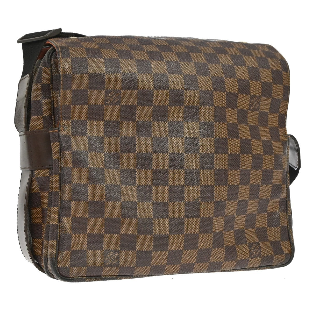 Louis Vuitton Naviglio Damier Brown Canvas Shoulder Bag Bag (Pre-Owned)