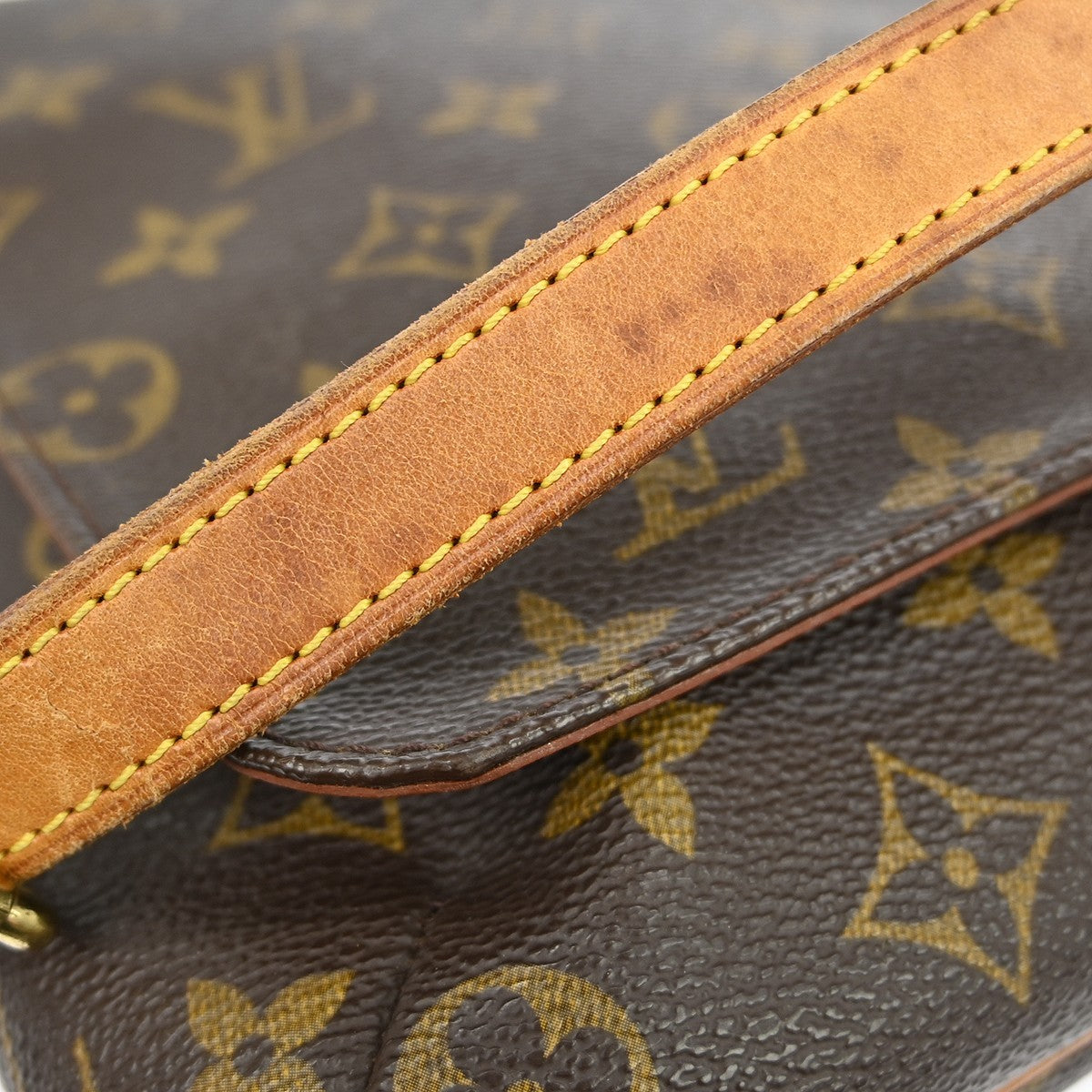 Louis Vuitton Musette Salsa Monogram Canvas Brown Canvas Shoulder Bag Bag (Pre-Owned)
