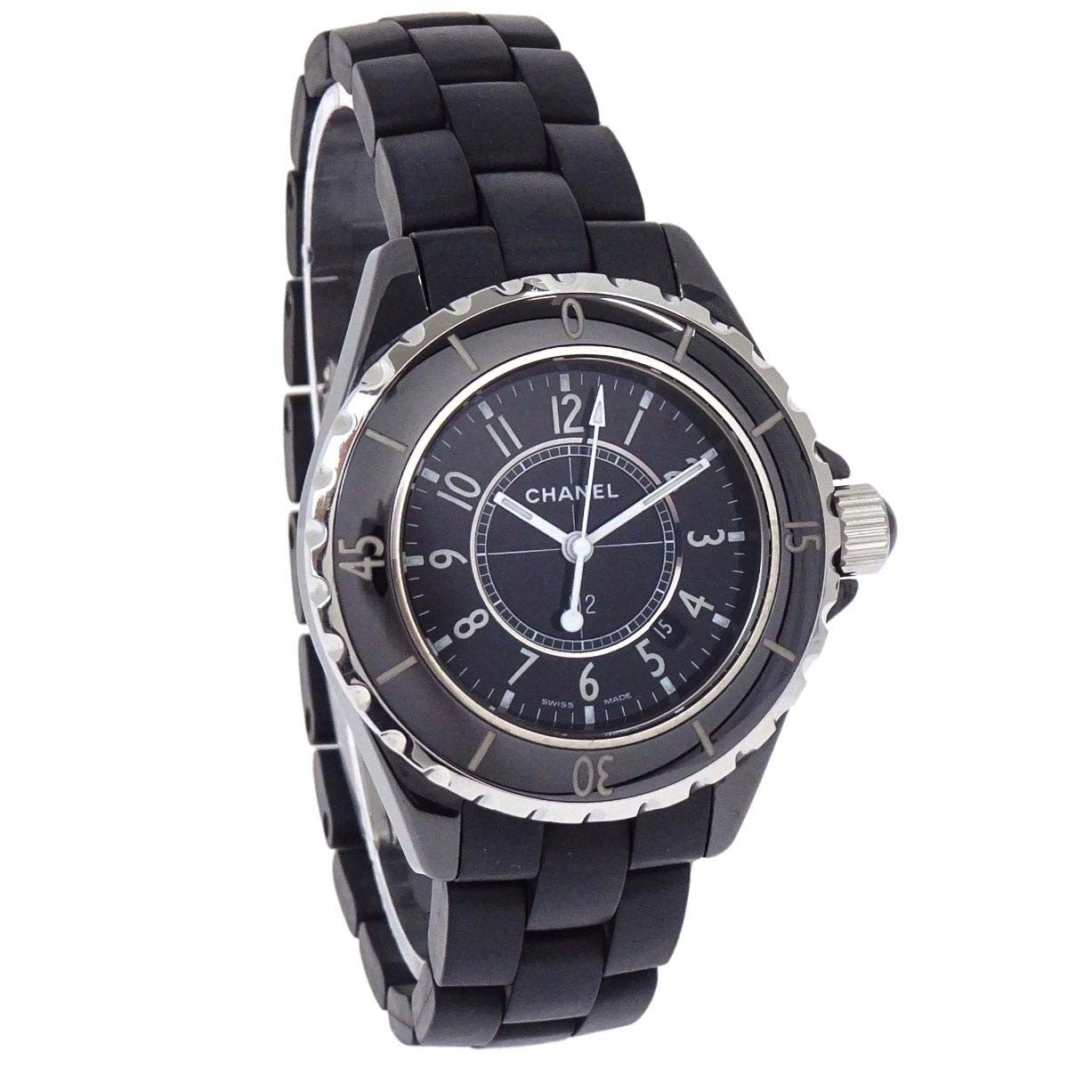 Chanel J12 Quartz Ceramic And Stainless Steel Watch (Pre-Owned)
