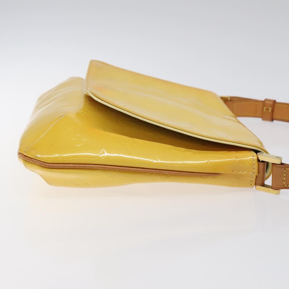 Louis Vuitton Thompson Street Monogram Vernis Yellow Patent_Leather Shoulder Bag Bag (Pre-Owned)