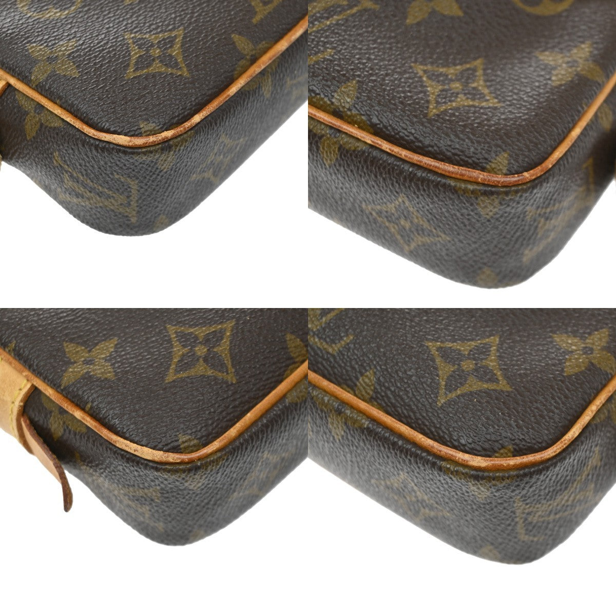 Louis Vuitton Pochette Marly Bandouliere Monogram Canvas Brown Canvas Shoulder Bag Bag (Pre-Owned)