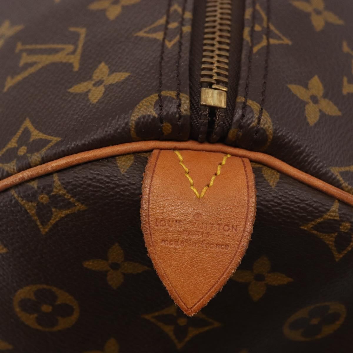 Louis Vuitton Keepall Monogram Canvas Brown Canvas Travel Bag Bag (Pre-Owned)