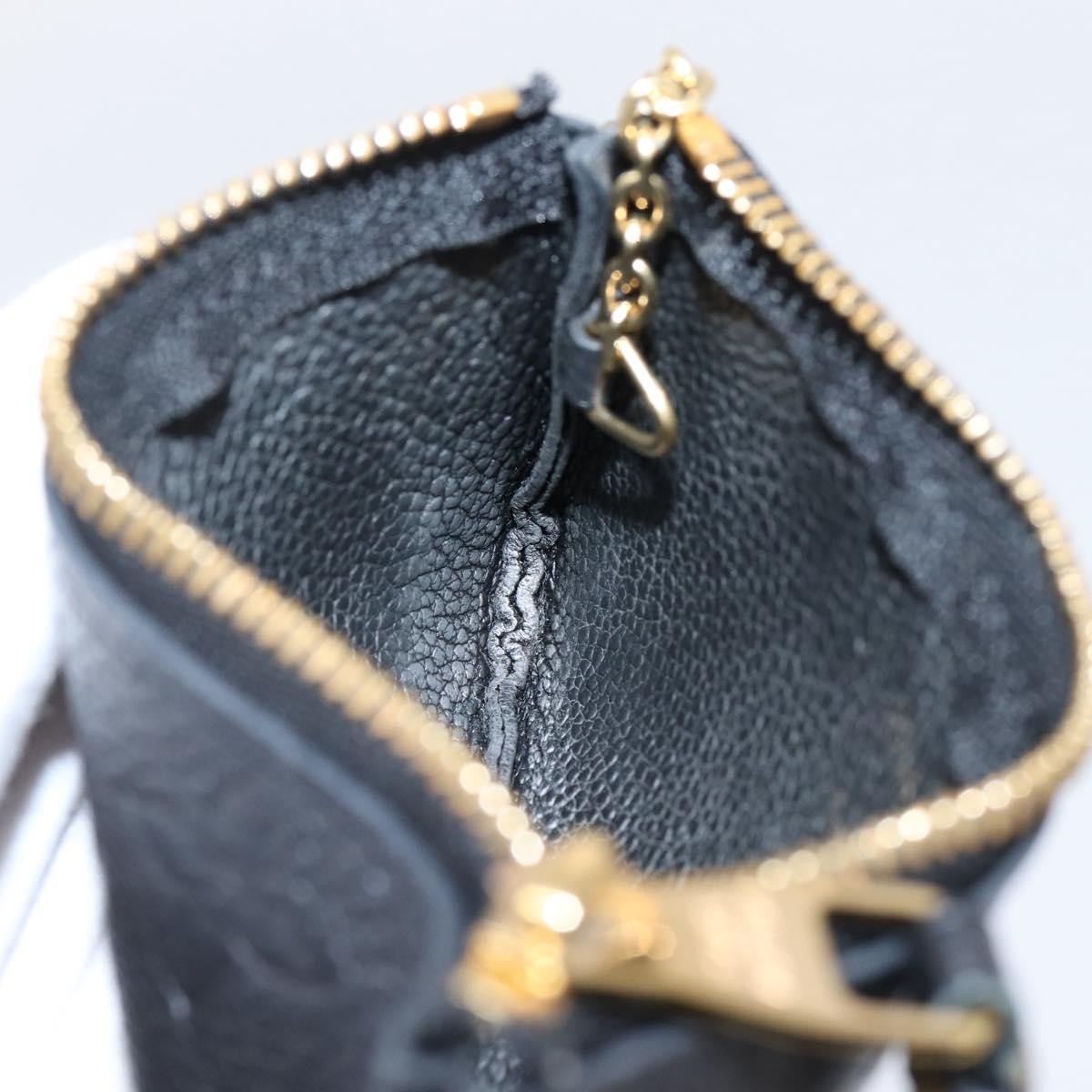Louis Vuitton Key Monogram Empreinte Leather Black Leather Clutche & Pouche Bag (Pre-Owned)