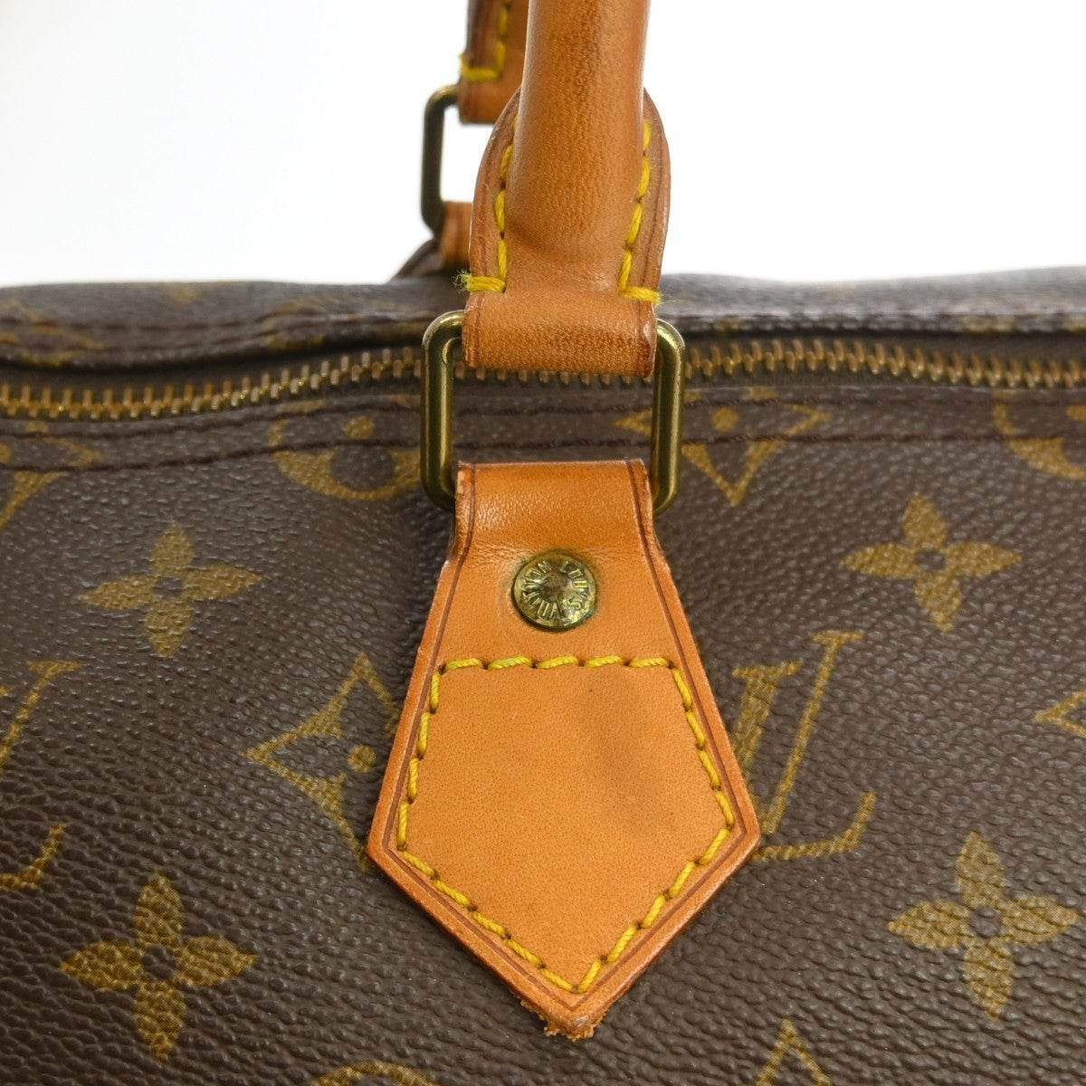 Louis Vuitton Speedy Monogram Canvas Brown Canvas Handbag (Pre-Owned)