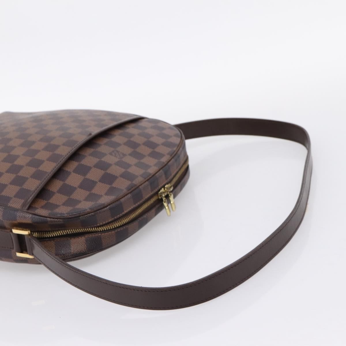 Louis Vuitton Ipanema Damier Brown Canvas Handbag (Pre-Owned)