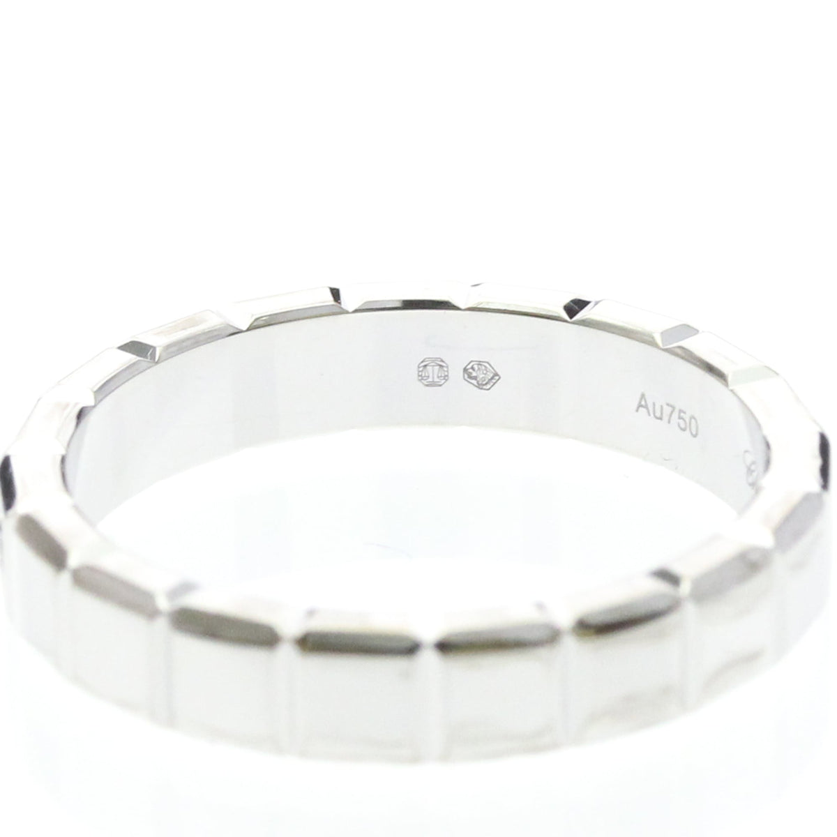Chopard Ice Cube Pure Pendant 18K White Gold And Diamonds Silver White_Gold Ring Jewelry (Pre-Owned)