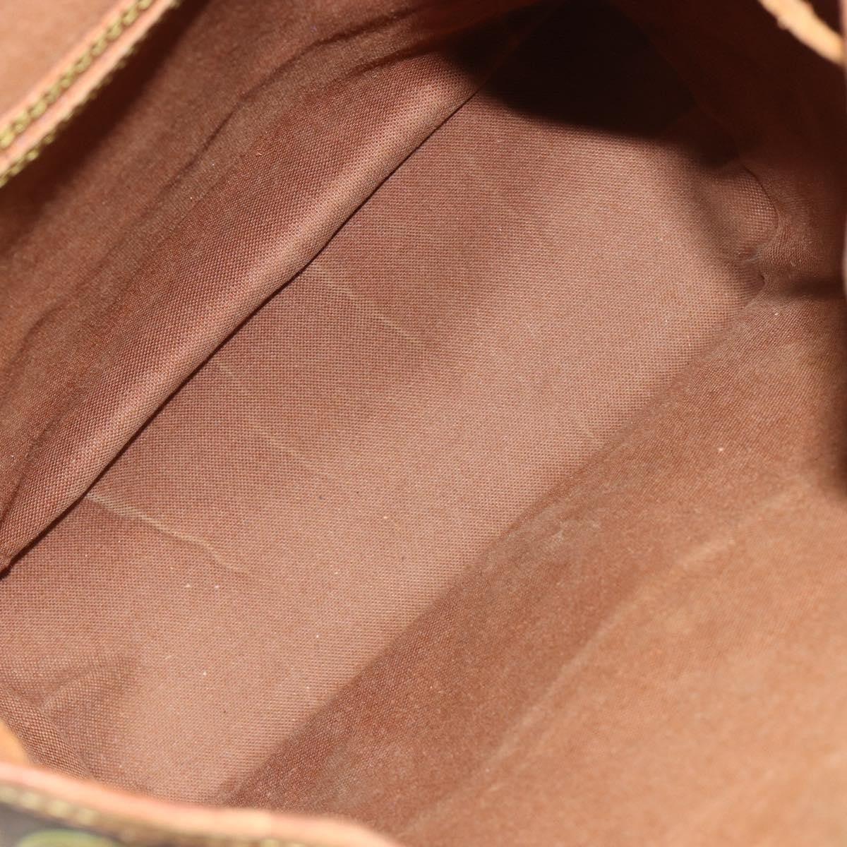 Louis Vuitton Vintage Montsouris Monogram Canvas Brown Canvas Backpack Bag (Pre-Owned)