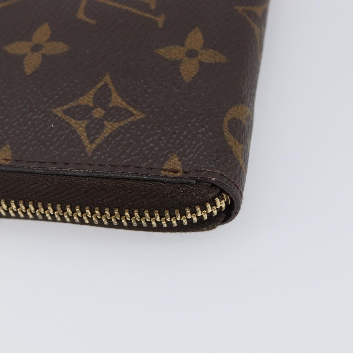 Louis Vuitton Clemence Monogram Canvas Brown Canvas Wallets Accessory (Pre-Owned)