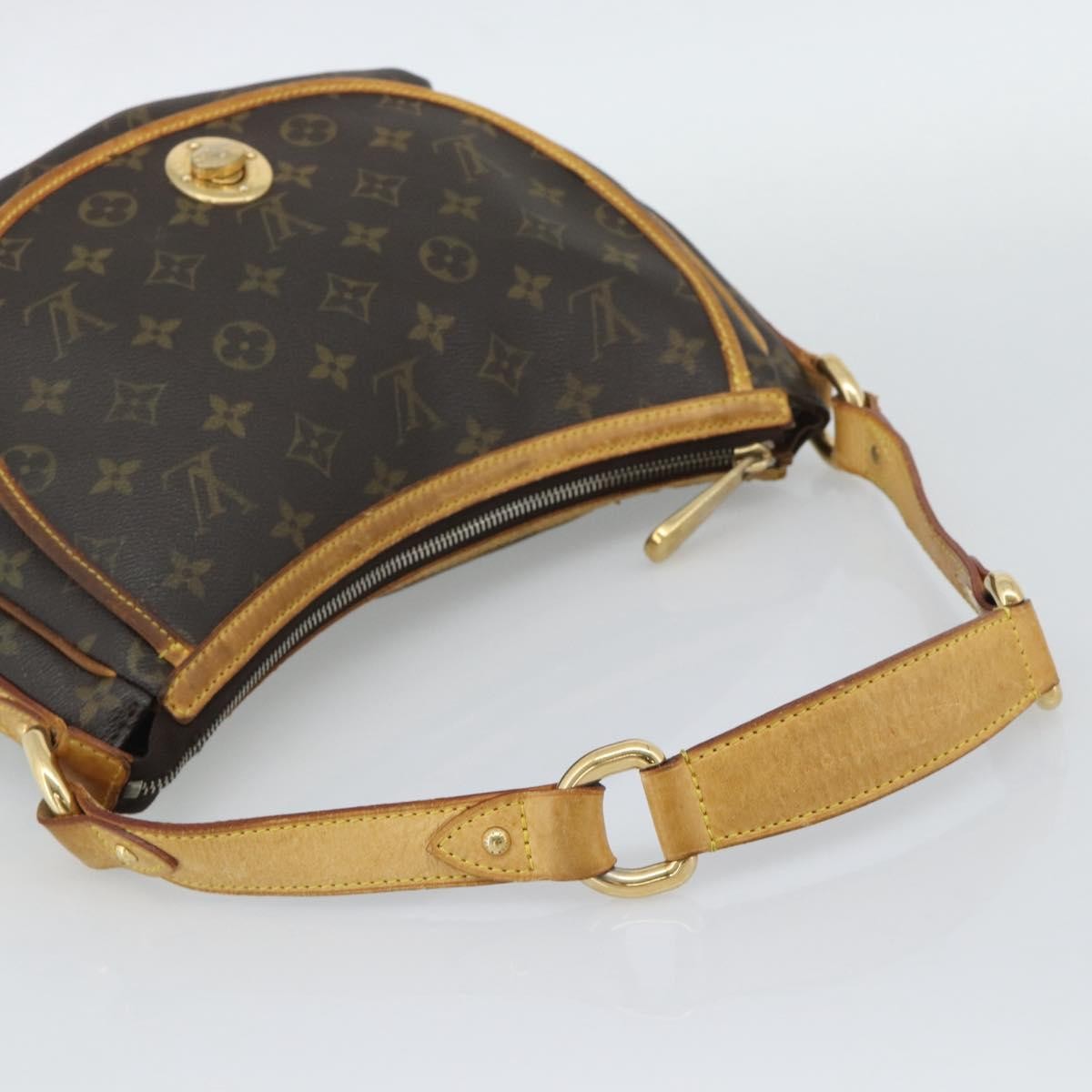 Louis Vuitton Tulum Monogram Canvas Brown Canvas Shoulder Bag Bag (Pre-Owned)