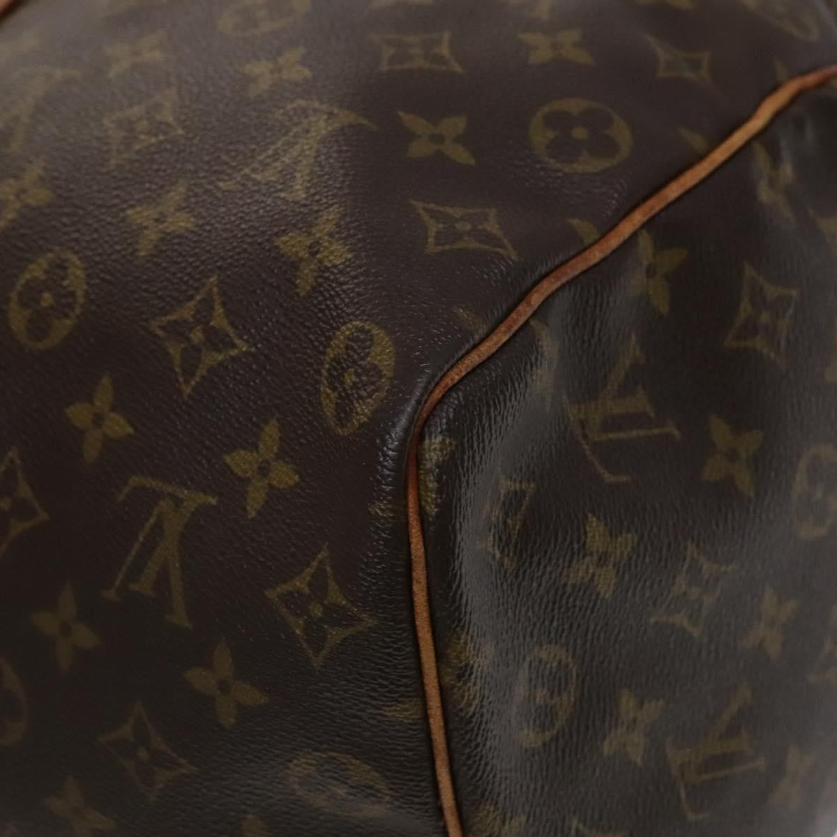 Louis Vuitton Keepall Monogram Canvas Brown Canvas Travel Bag Bag (Pre-Owned)