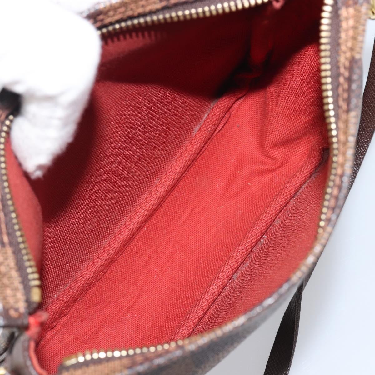 Louis Vuitton Trousse Make Up Damier Brown Canvas Clutche & Pouche Bag (Pre-Owned)