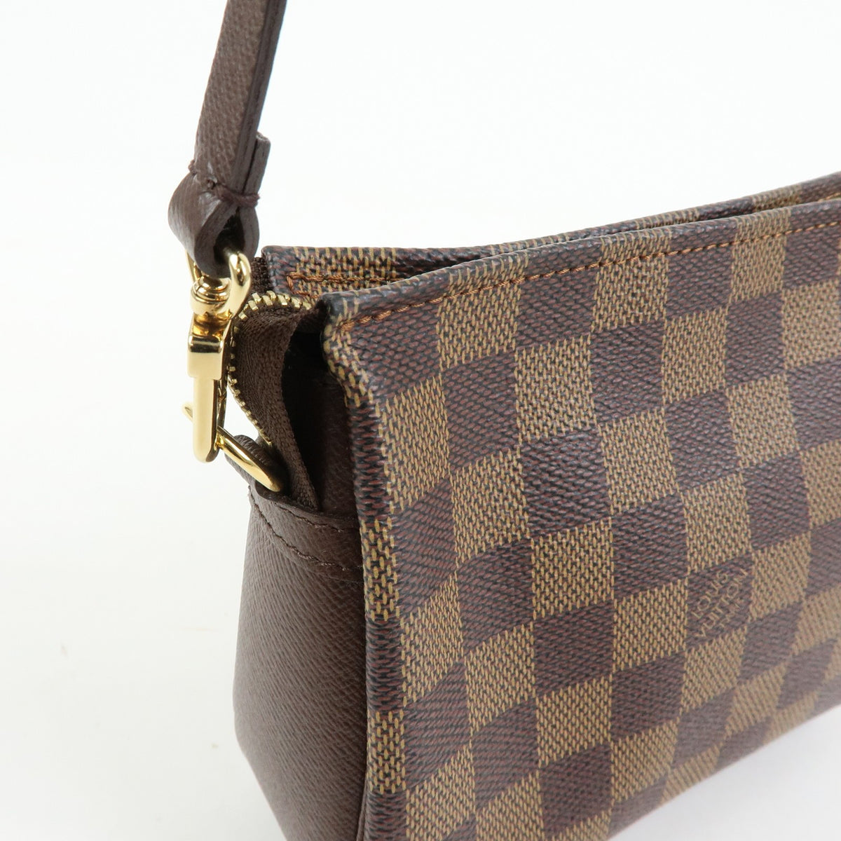 Louis Vuitton Trousse Make Up Damier Brown Canvas Clutche & Pouche Bag (Pre-Owned)