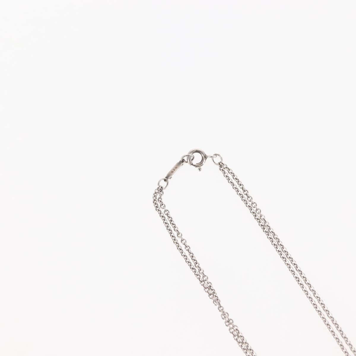 Tiffany & Co. Infinity Double Chain Pendant Silver Silver Silver Jewelry (Pre-Owned)