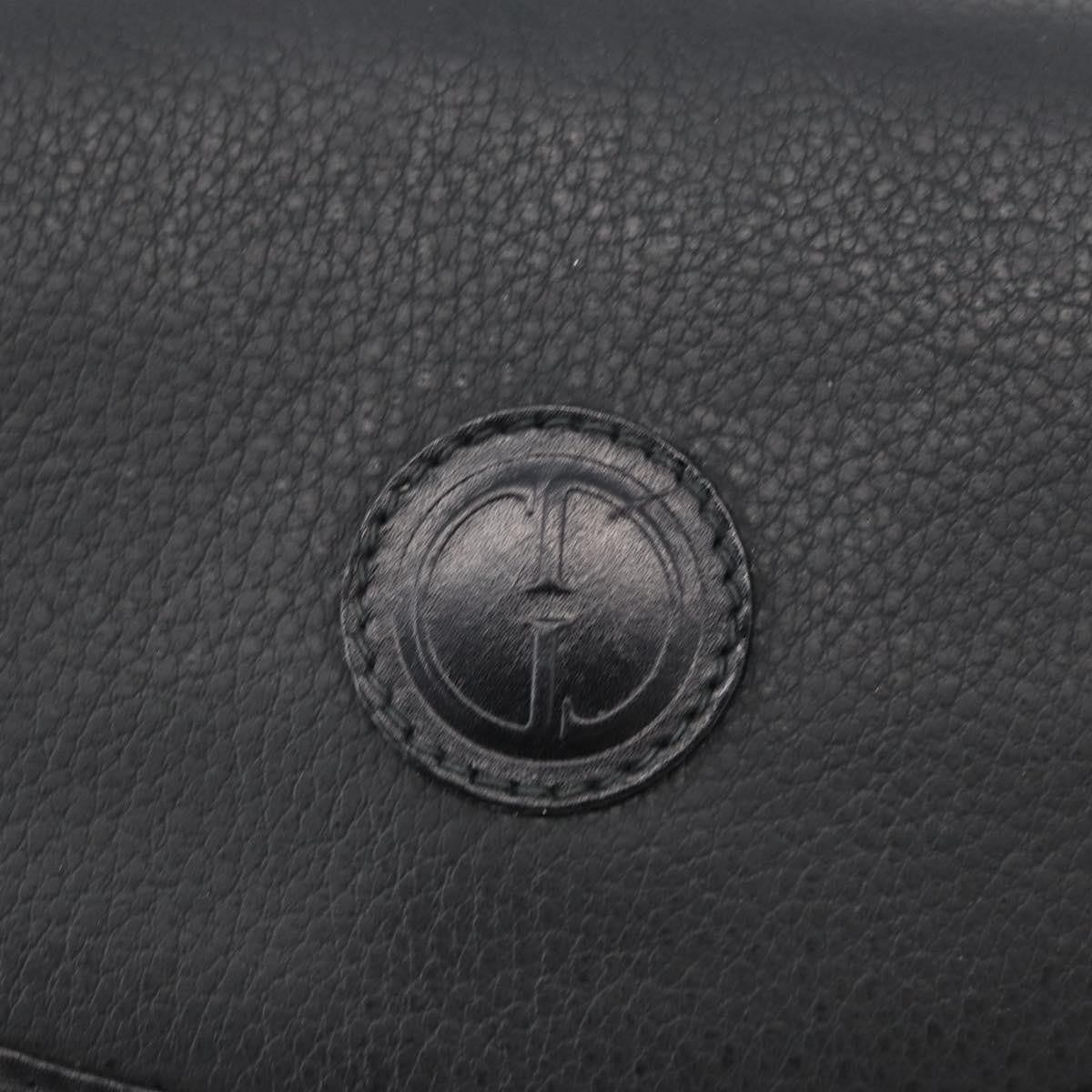 Gucci Vintage Leather Black Leather Shoulder Bag Bag (Pre-Owned)