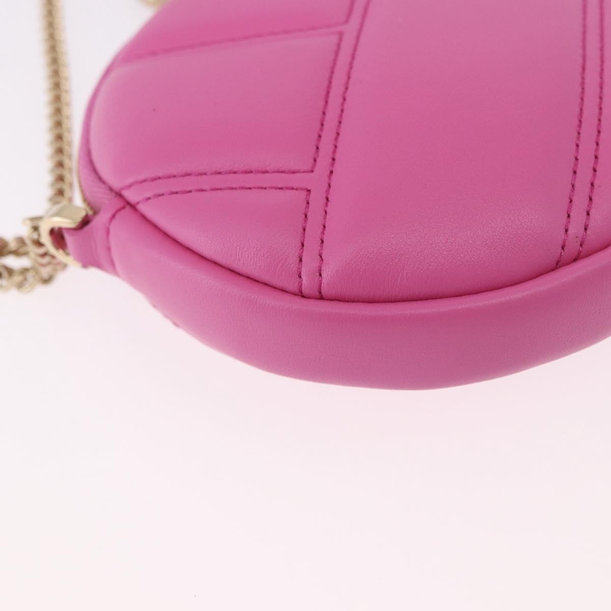 Bvlgari Shoulder Leather Pink Leather Shoulder Bag Bag (Pre-Owned)