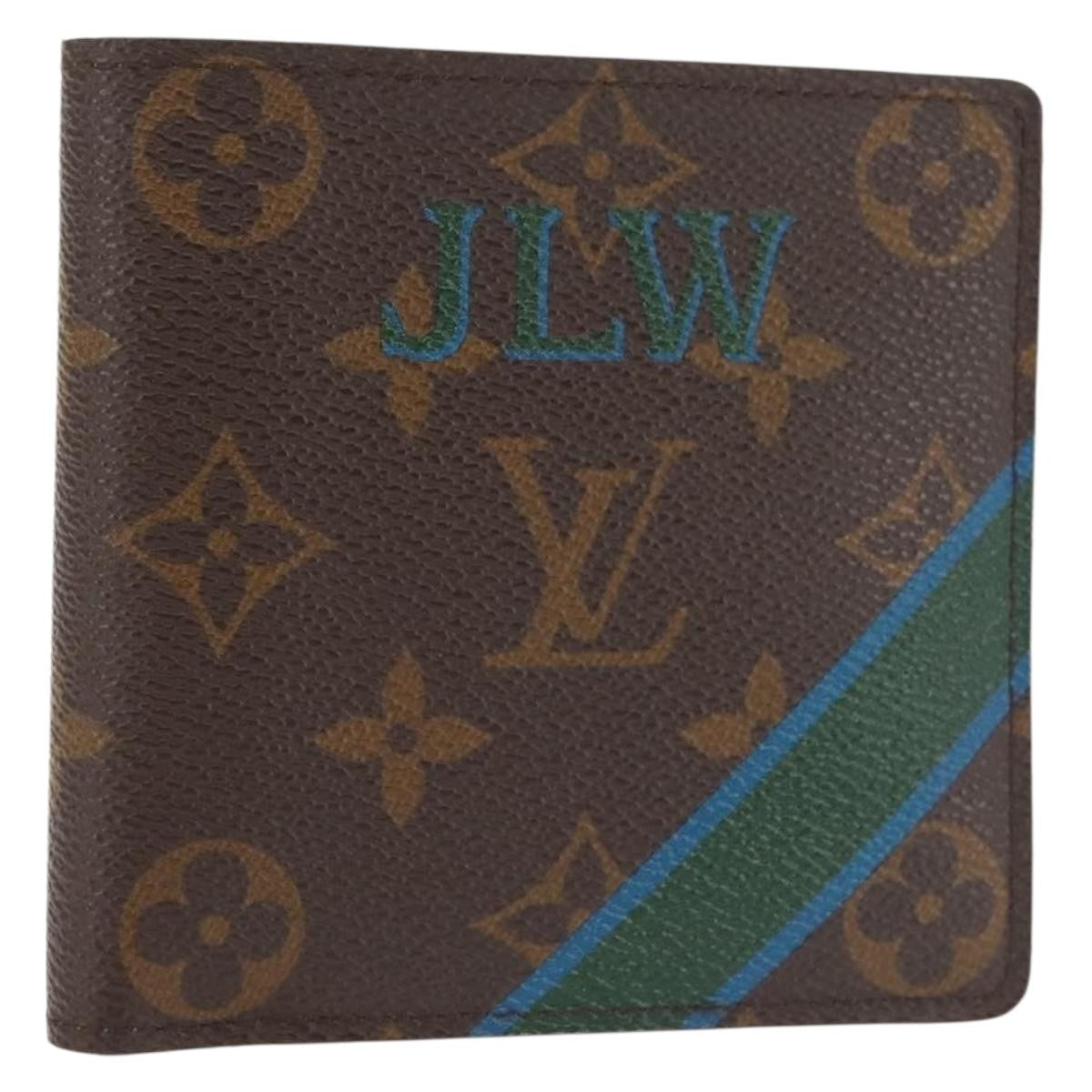 Louis Vuitton Marco Monogram Canvas Brown Canvas Wallets Accessory (Pre-Owned)