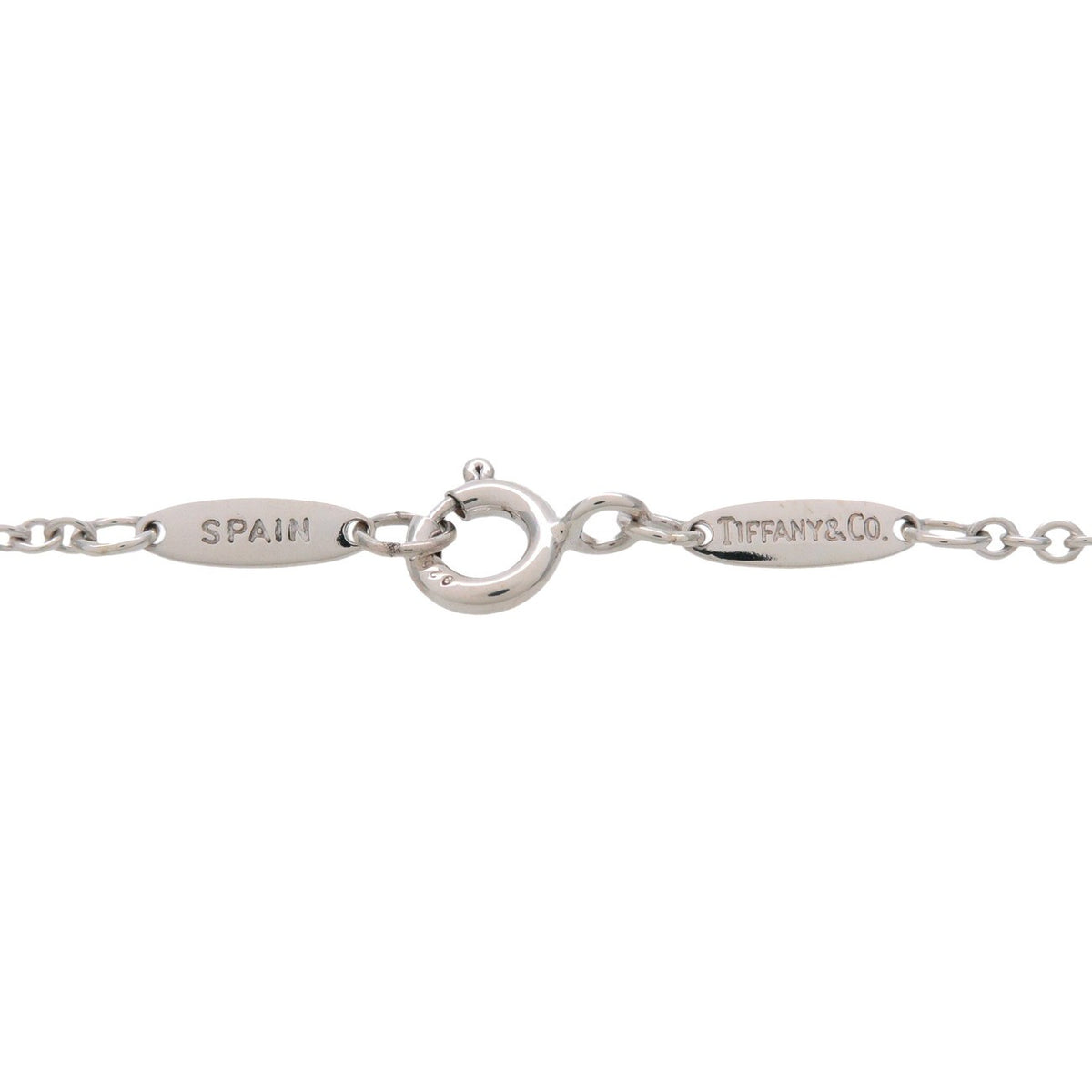Tiffany & Co. Elsa Peretti Open Heart Pendant Sterling Silver Silver Sterling_Silver Necklace Jewelry (Pre-Owned)