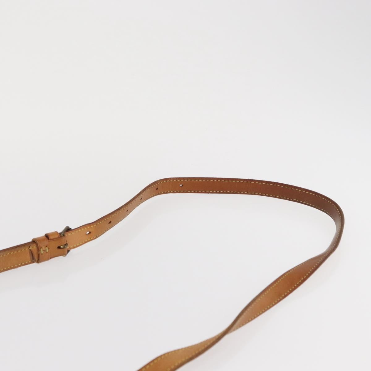Louis Vuitton Saumur Damier Ebene Beige Canvas Shoulder Bag Bag (Pre-Owned)