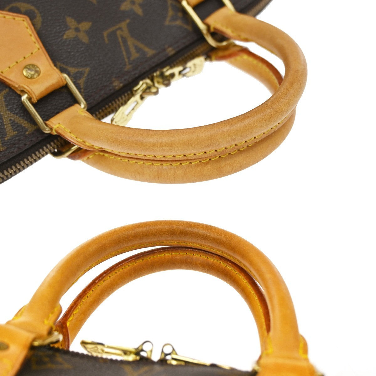 Louis Vuitton Alma Monogram Canvas Brown Canvas Handbag (Pre-Owned)