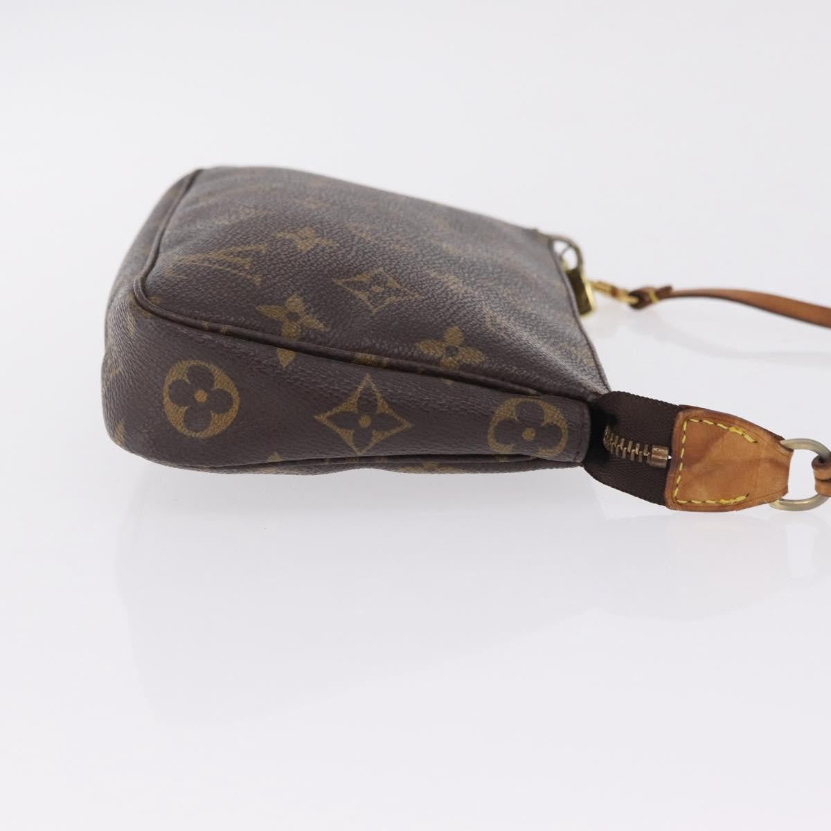 Louis Vuitton Pochette Accessoires Monogram Canvas Brown Canvas Clutche & Pouche Bag (Pre-Owned)