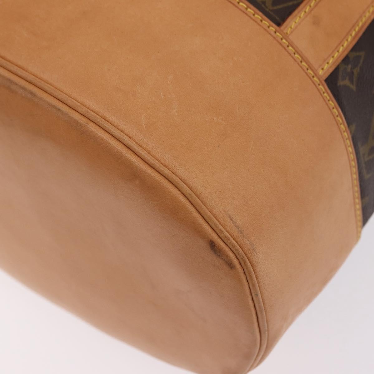 Louis Vuitton Randonnee Monogram Canvas Brown Canvas Backpack Bag (Pre-Owned)
