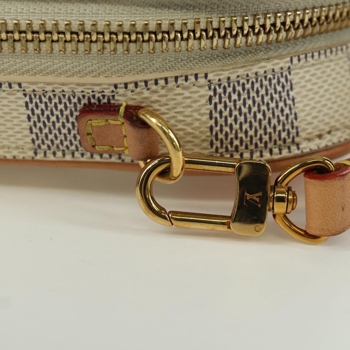 Louis Vuitton Neokapi Handag Damier Ebene Beige Canvas Clutche & Pouche Bag (Pre-Owned)
