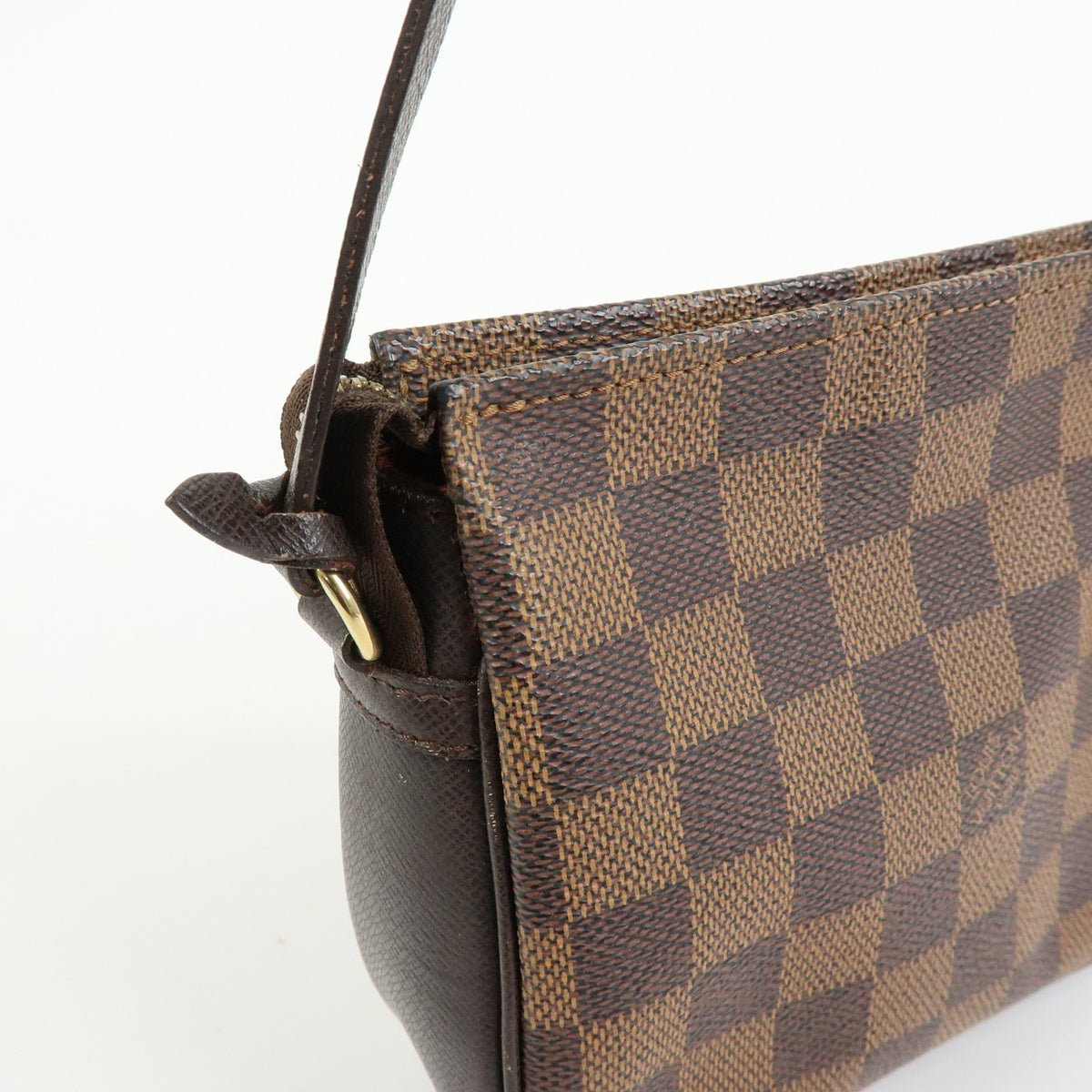 Louis Vuitton Trousse Make Up Damier Brown Canvas Clutche & Pouche Bag (Pre-Owned)