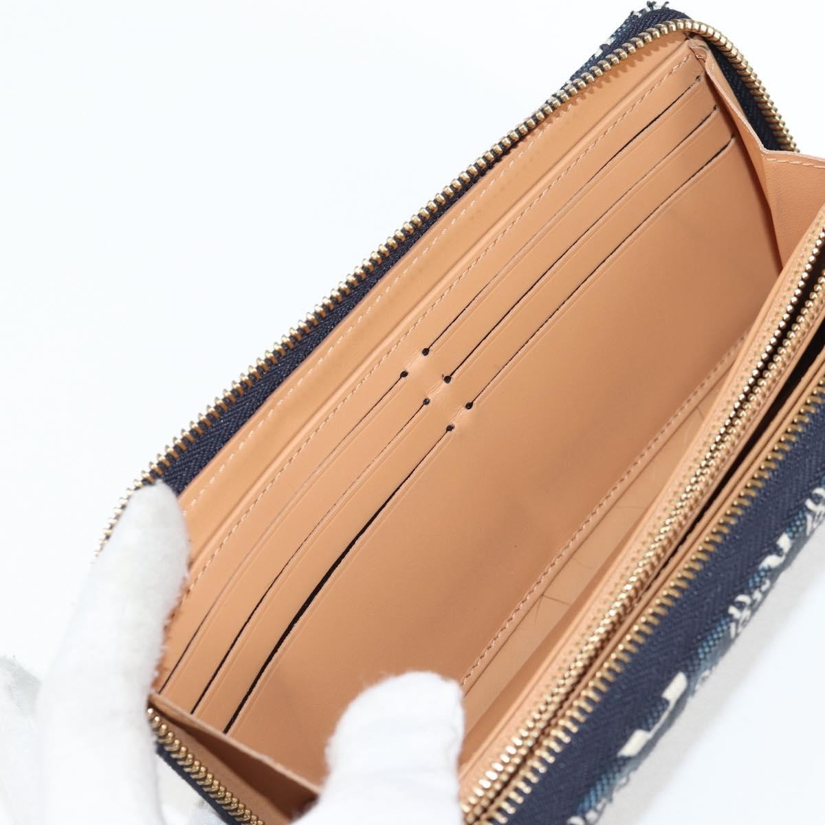 Louis Vuitton Zippy Limited Edition Since 1854 Monogram Jacquard Blue Canvas Wallets Accessory (Pre-Owned)