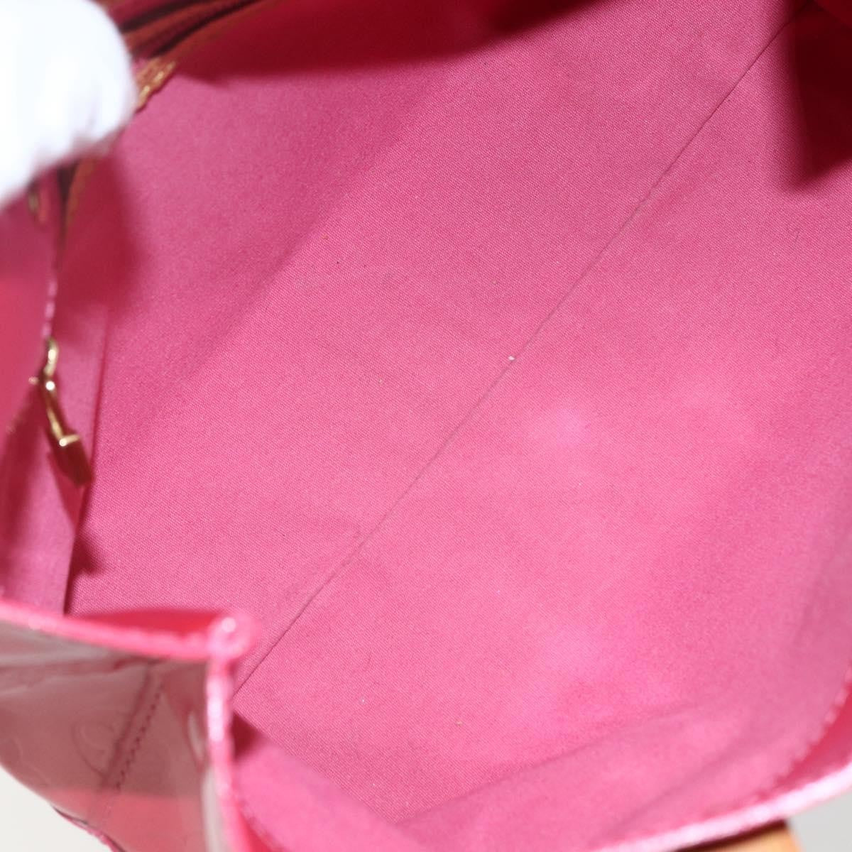 Louis Vuitton Reade Monogram Vernis Pink Patent_Leather Handbag (Pre-Owned)