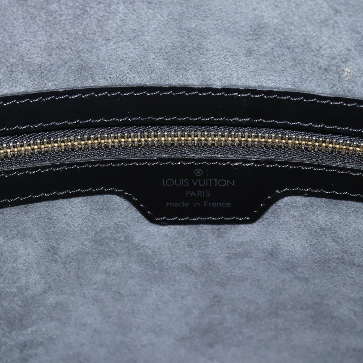 Louis Vuitton Lussac Epi Leather Black Leather Handbag (Pre-Owned)