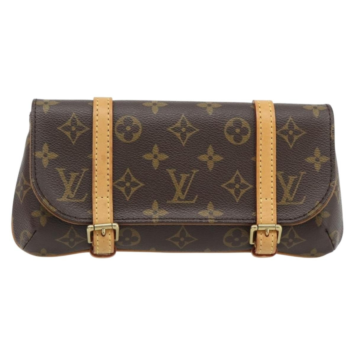 Louis Vuitton Marelle Waist Monogram Canvas Brown Canvas Clutche & Pouche Bag (Pre-Owned)