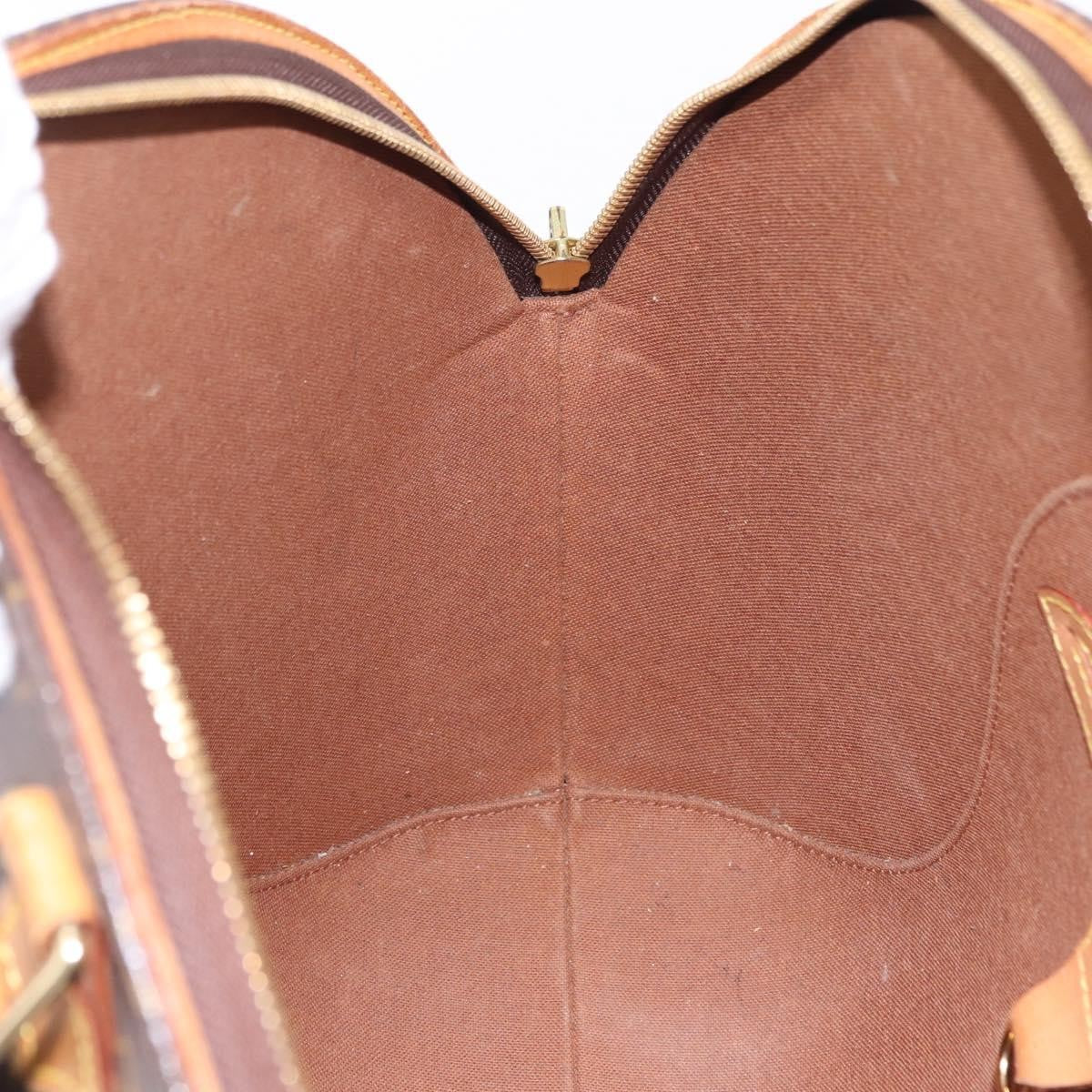Louis Vuitton Ellipse Monogram Canvas Brown Canvas Handbag (Pre-Owned)