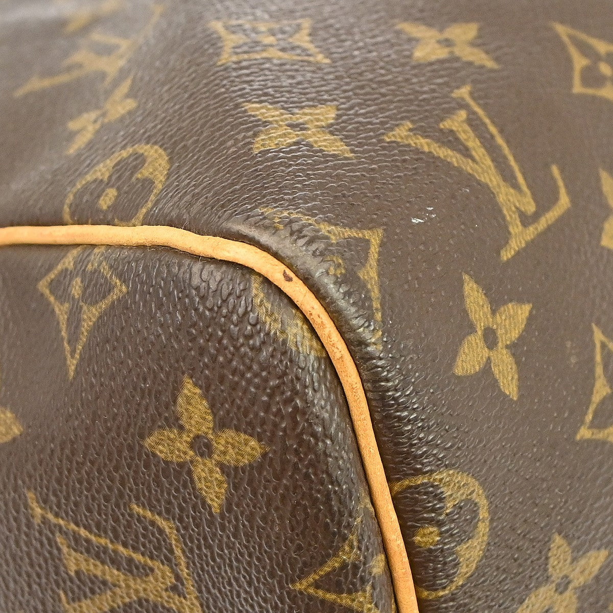 Louis Vuitton Keepall Monogram Canvas Brown Canvas Travel Bag Bag (Pre-Owned)