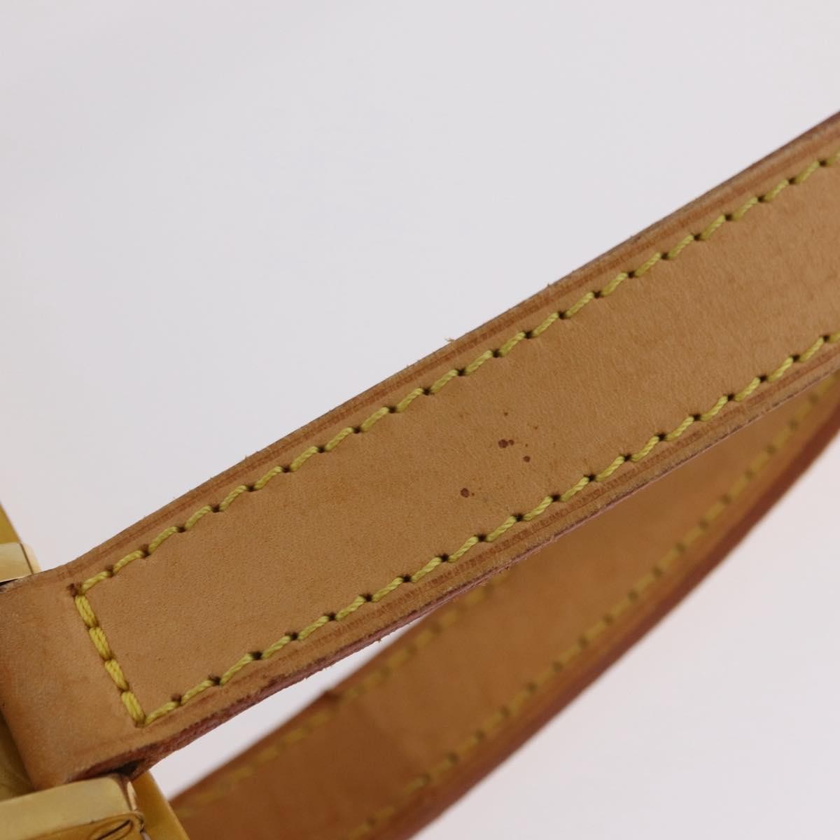 Louis Vuitton Houston Monogram Vernis Yellow Patent_Leather Handbag (Pre-Owned)