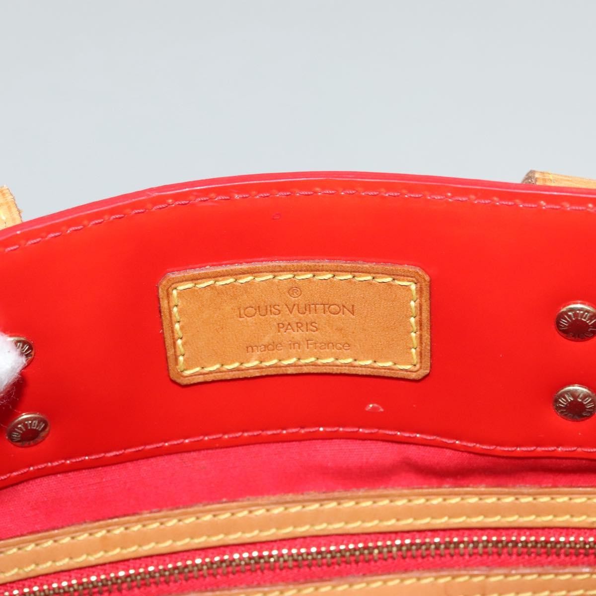 Louis Vuitton Reade Monogram Vernis Red Patent_Leather Handbag (Pre-Owned)