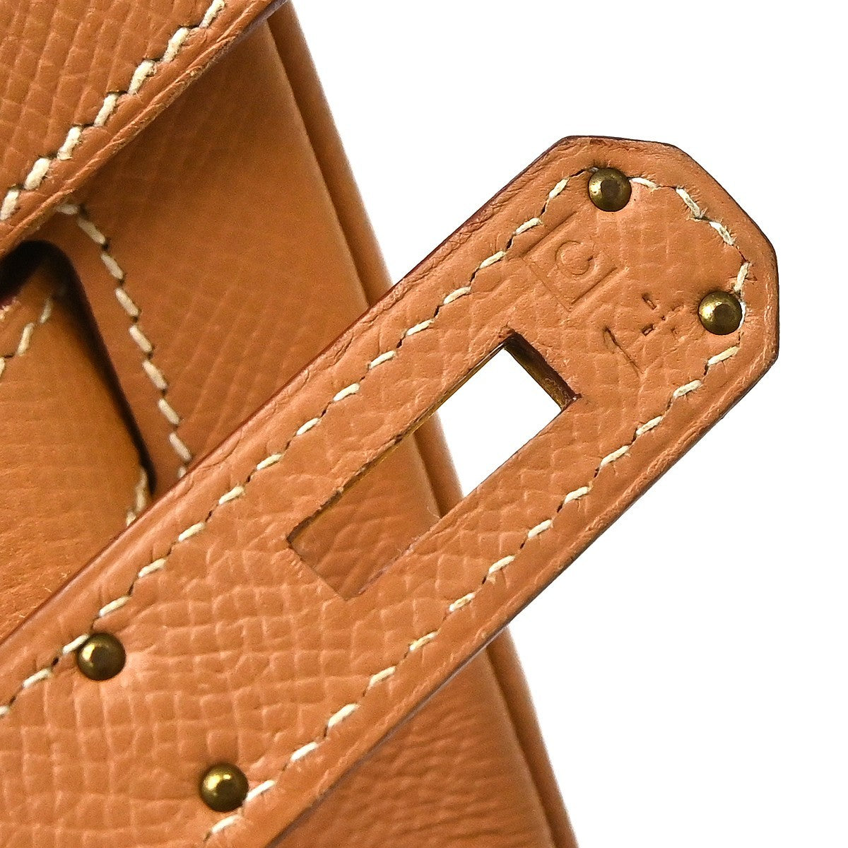 Hermes Birkin Epsom Beige Leather Handbag (Pre-Owned)