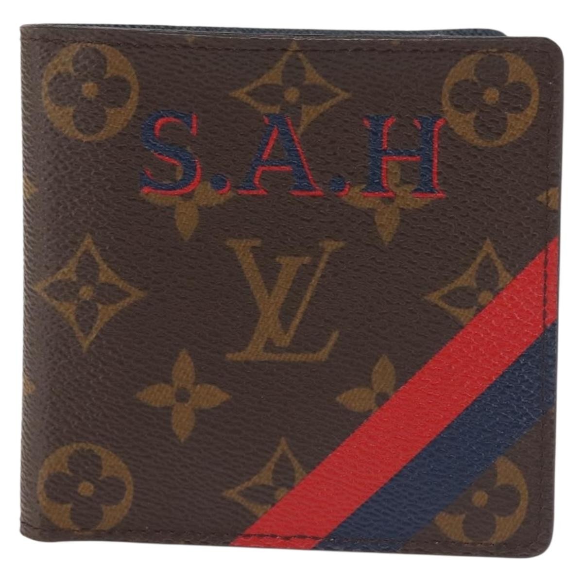 Louis Vuitton Marco Wallet Nm Monogram Canvas Brown Canvas Wallets Accessory (Pre-Owned)