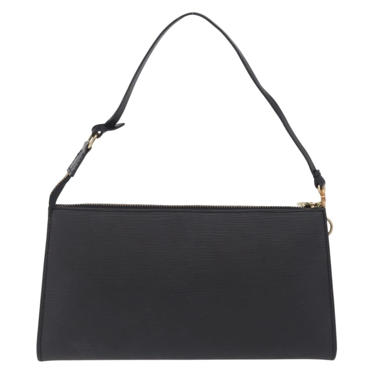 Louis Vuitton Pochette Accessoires Epi Leather Black Leather Clutche & Pouche Bag (Pre-Owned)