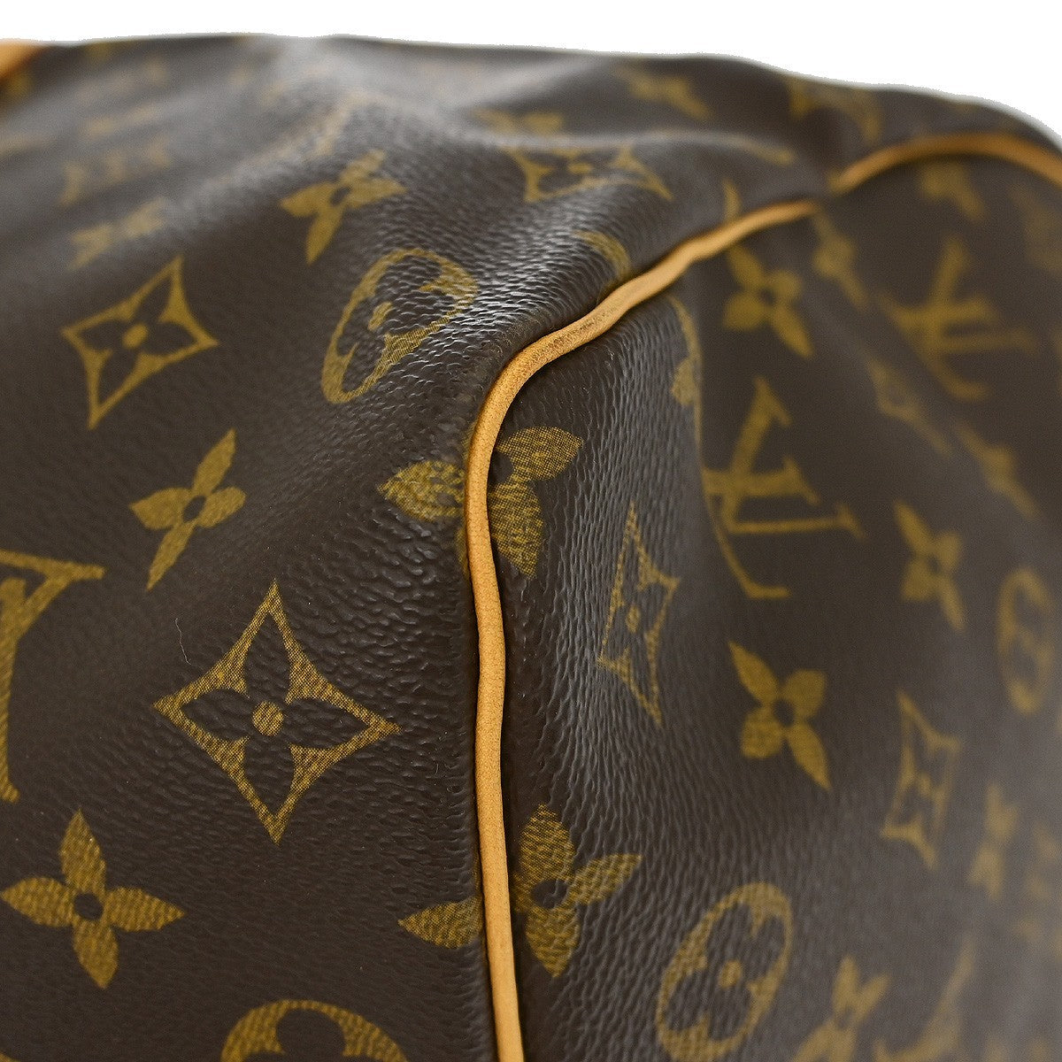 Louis Vuitton Keepall Monogram Canvas Brown Canvas Travel Bag Bag (Pre-Owned)