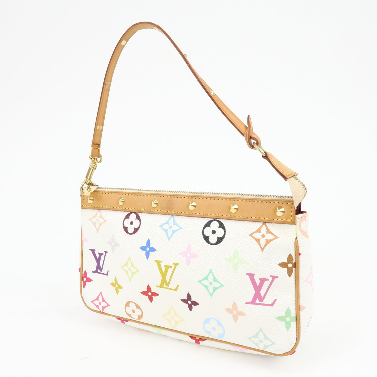 Louis Vuitton Pochette Accessoires Monogram Multicolor Multicolour Canvas Clutche & Pouche Bag (Pre-Owned)