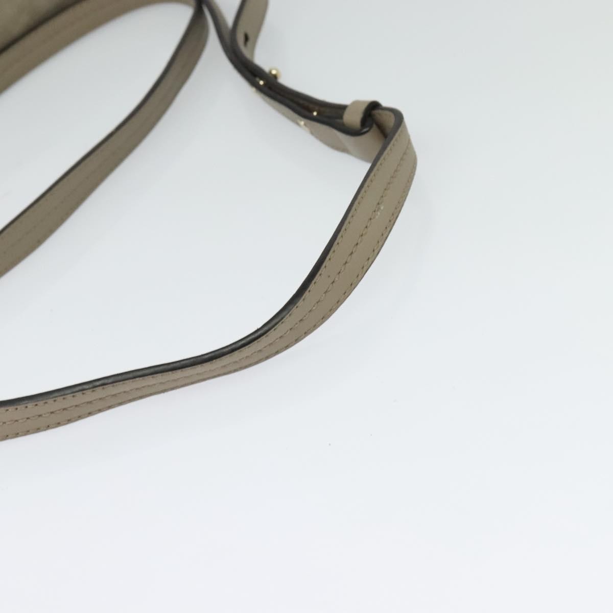 Chloe Faye Leather And Suede Beige Leather Bag (Pre-Owned)