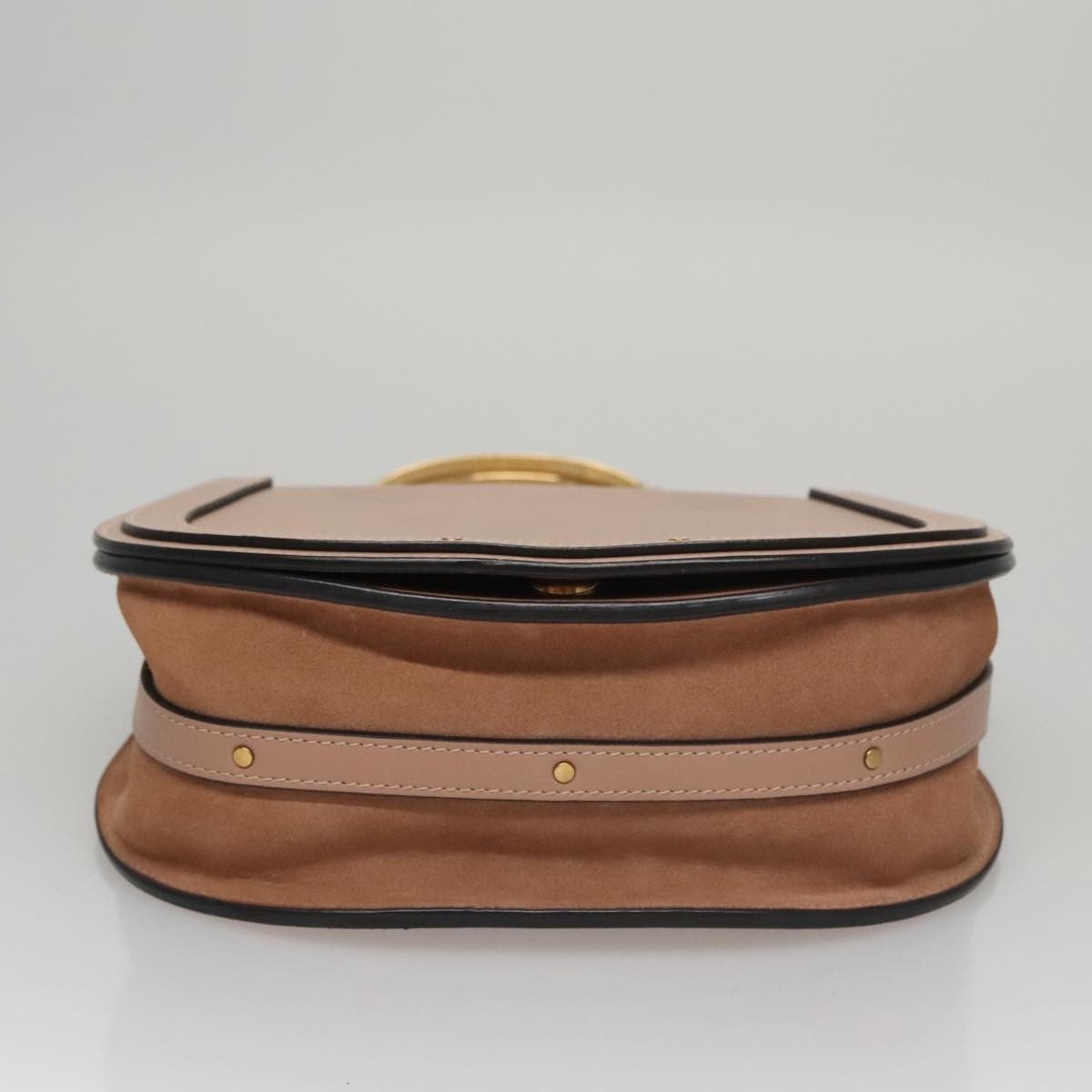 Chloe Nile Leather Pink Leather Handbag (Pre-Owned)