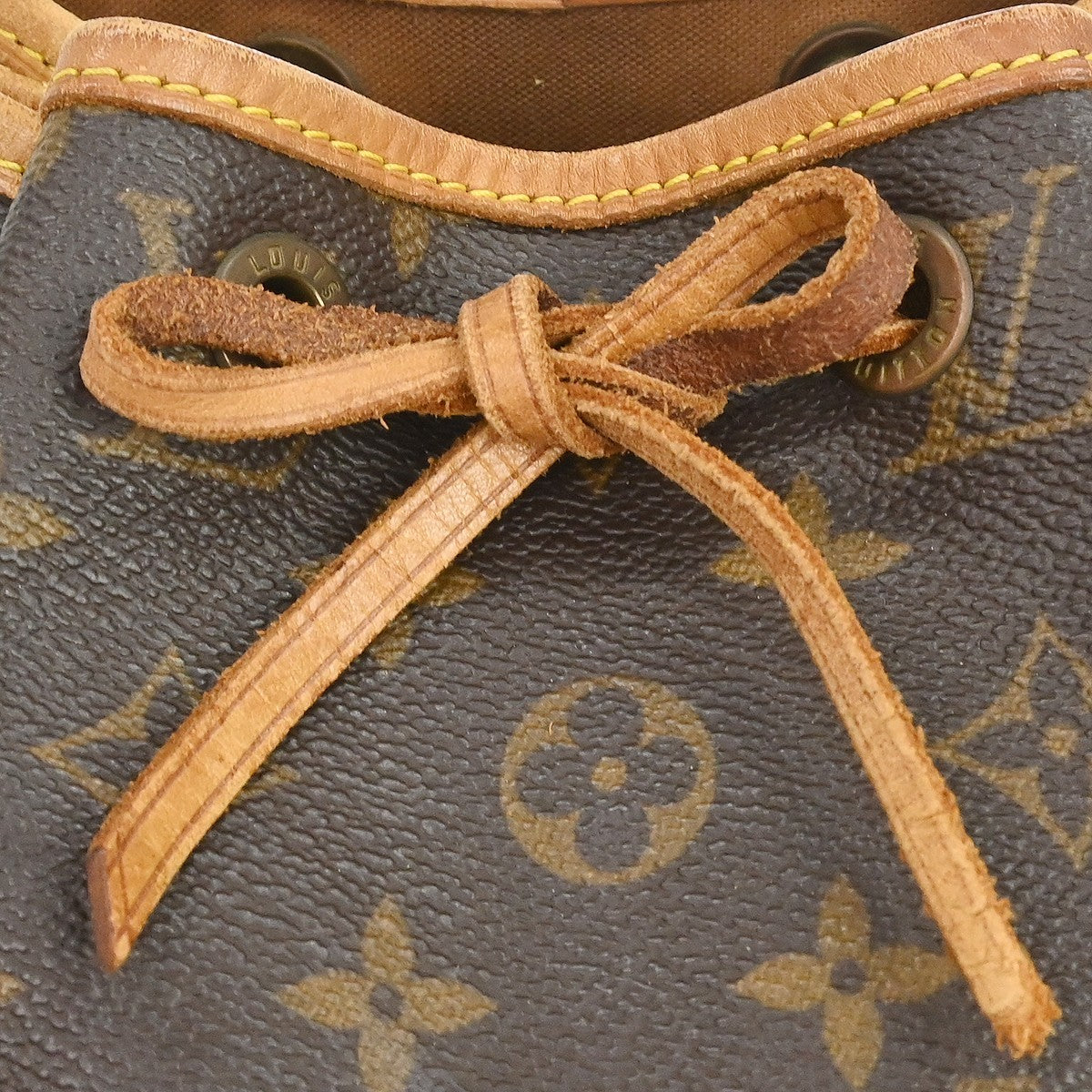 Louis Vuitton Vintage Montsouris Monogram Canvas Brown Canvas Backpack Bag (Pre-Owned)