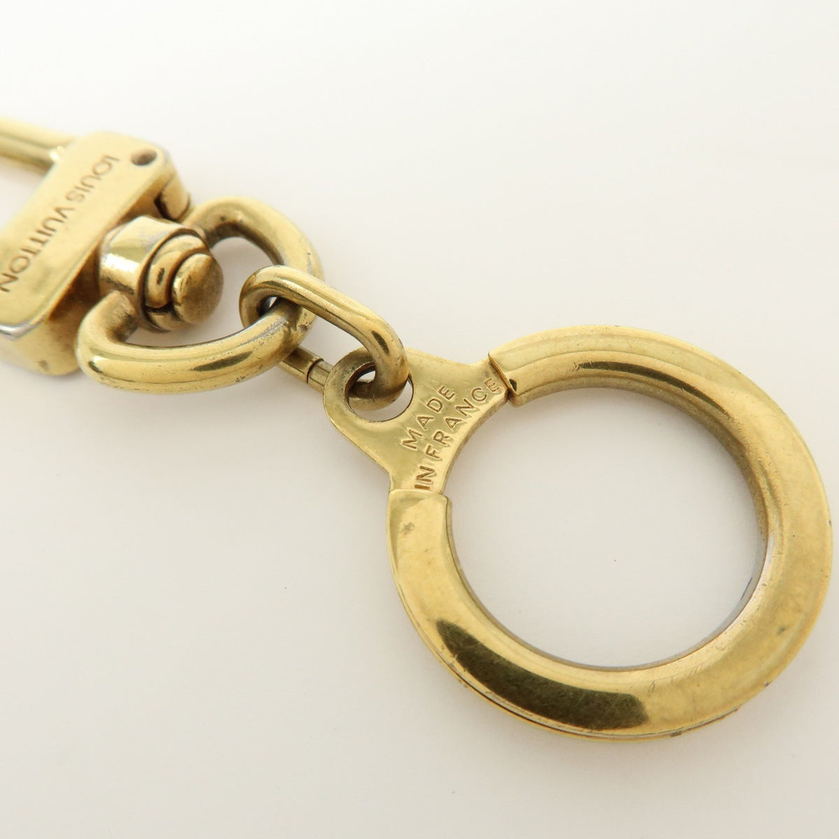 Louis Vuitton Anokre Bag Charm And Key Holder Metal Gold Metal Charms And Keychains Accessory (Pre-Owned)