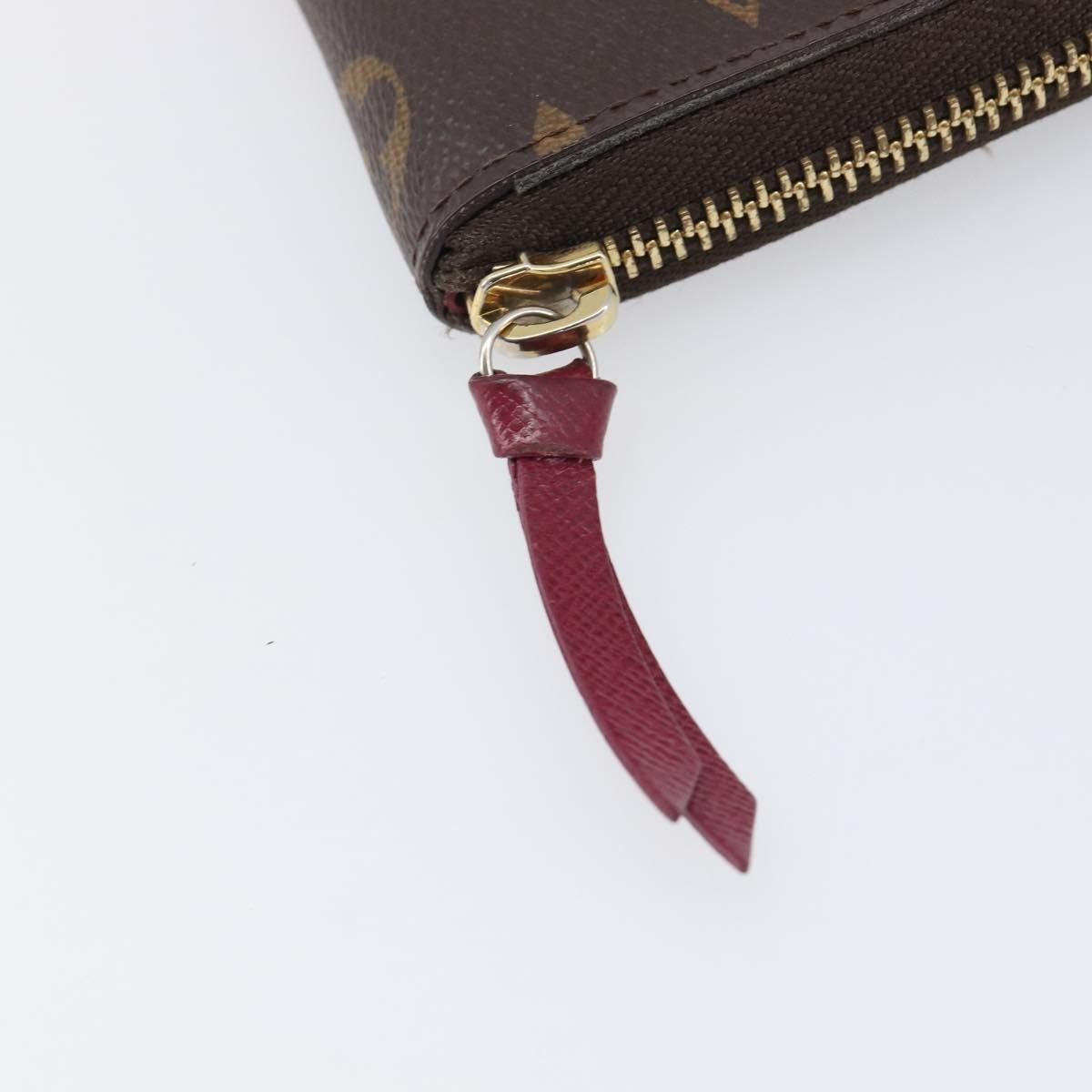 Louis Vuitton Clemence Monogram Canvas Brown Canvas Wallets Accessory (Pre-Owned)
