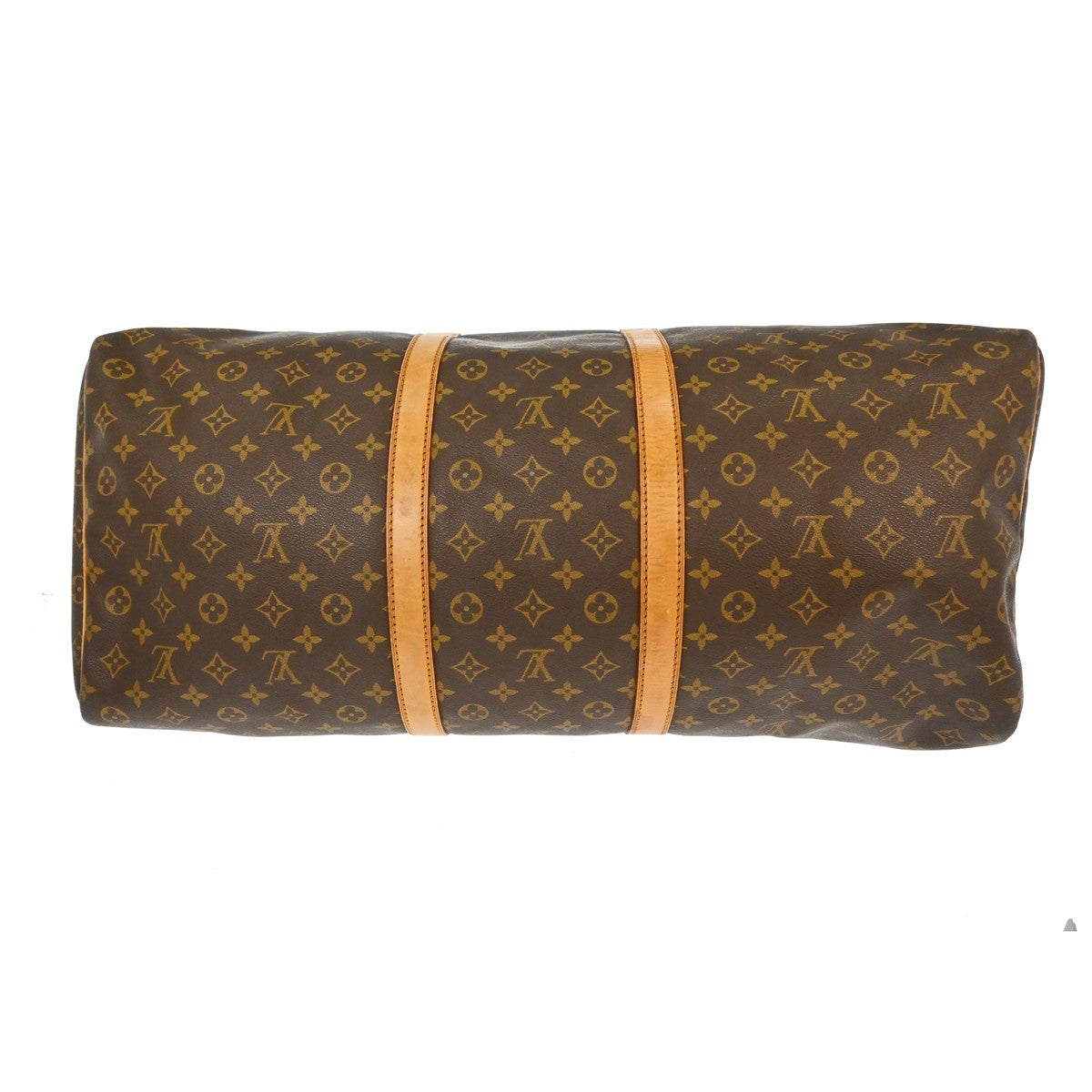 Louis Vuitton Keepall Monogram Canvas Brown Canvas Travel Bag Bag (Pre-Owned)