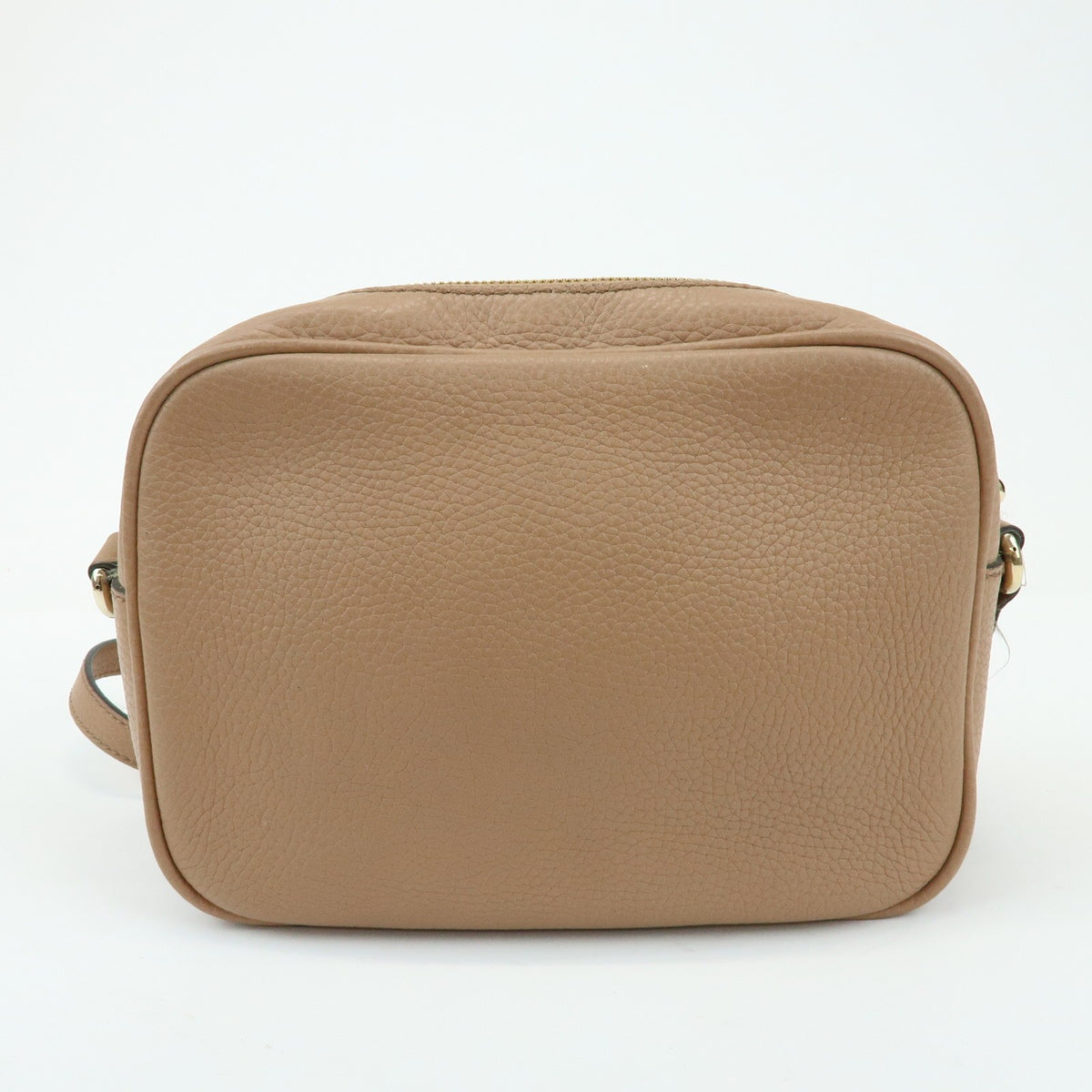 Gucci Soho Disco Leather Beige Leather Crossbody Bag Bag (Pre-Owned)