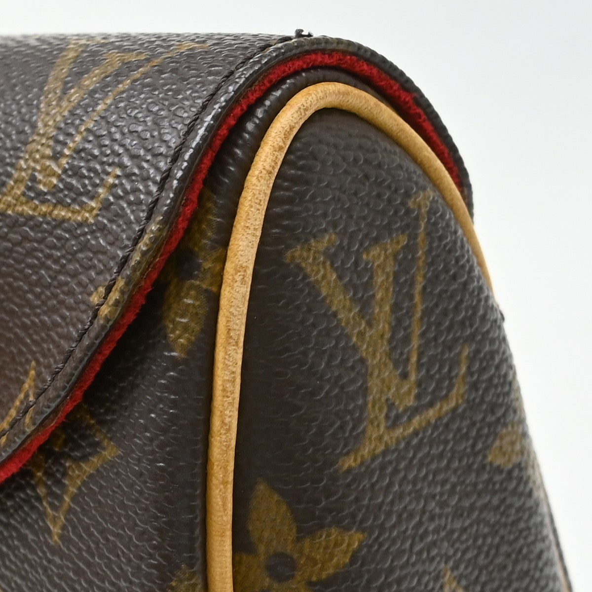 Louis Vuitton Sonatine Monogram Canvas Brown Canvas Handbag (Pre-Owned)
