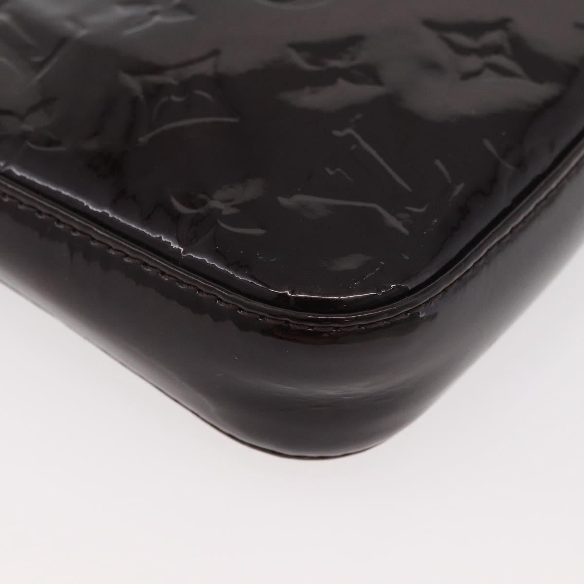 Louis Vuitton Lexington Pochette Monogram Vernis Brown Patent_Leather Clutche & Pouche Bag (Pre-Owned)