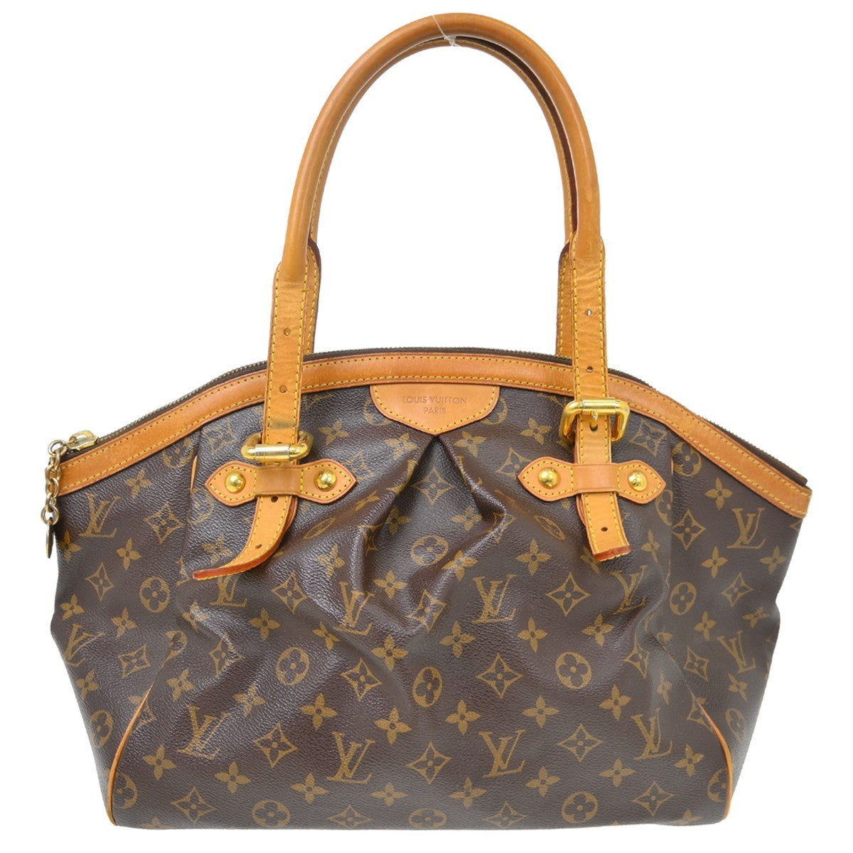 Louis Vuitton Tivoli Monogram Canvas Brown Canvas Handbag (Pre-Owned)